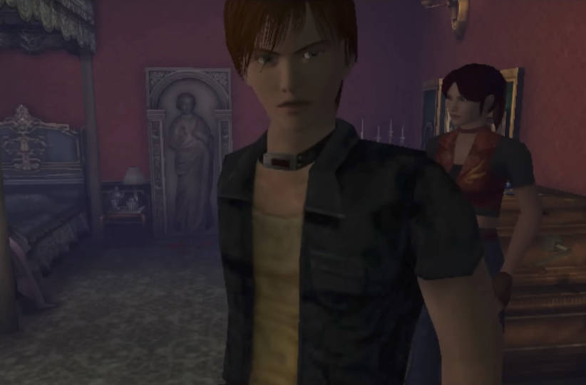 Ein Screenshot von Steve Burnside aus Resident Evil Code: Veronica aus dem Jahr 2000.